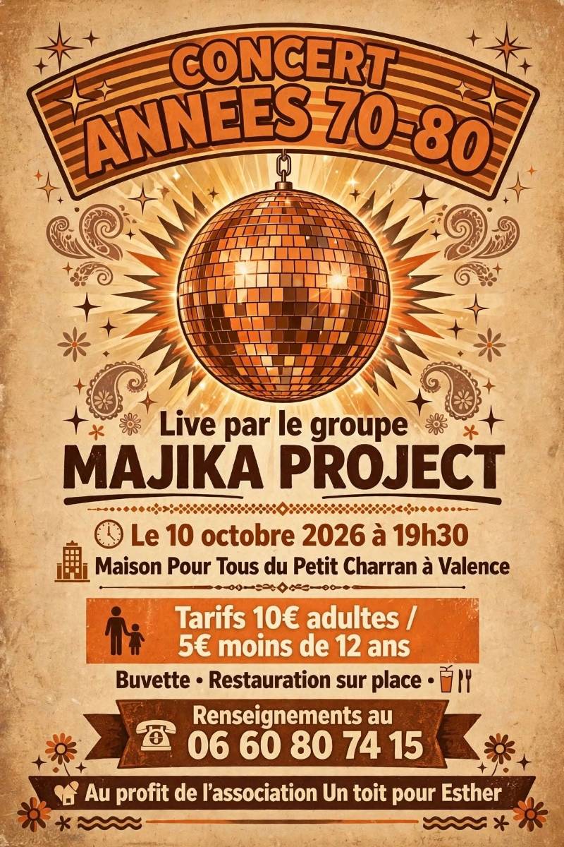 Concert années 70-80 — Majika Project