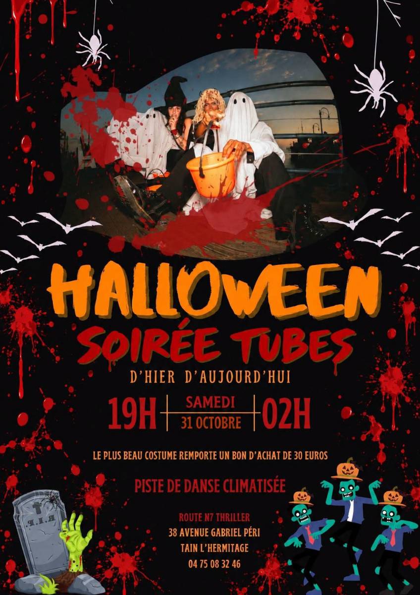 Halloween soirée tubes