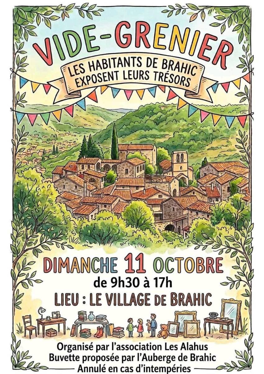 Vide-grenier de Brahic
