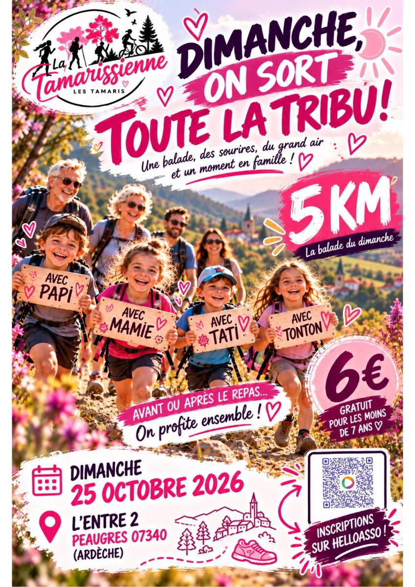 La Tamarissienne — La balade du dimanche en famille