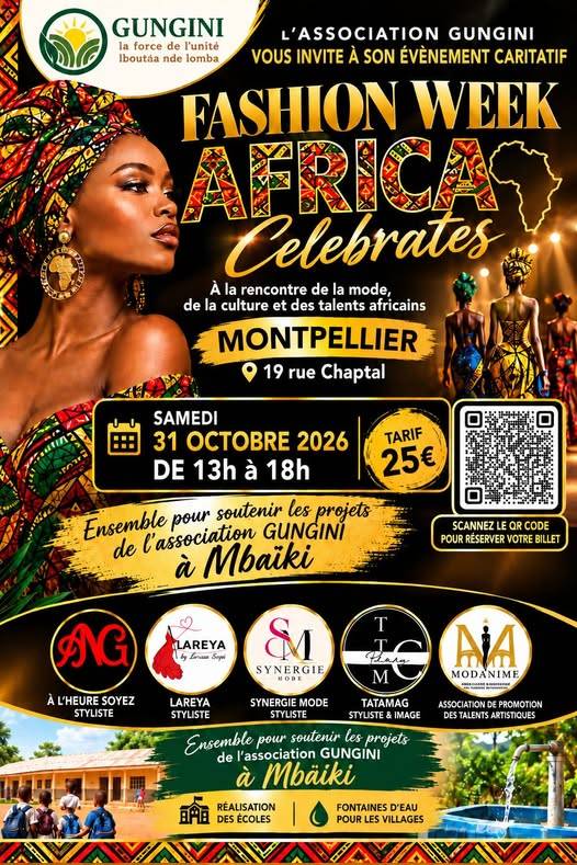 FASHION WEEK AFRICA CELEBRATES – MONTPELLIER
