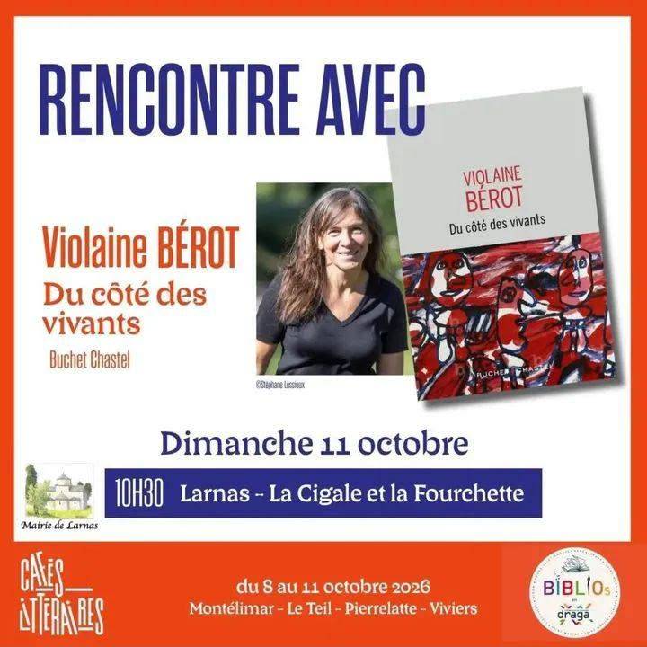 Rencontre avec Violaine Bérot — Du côté des vivants