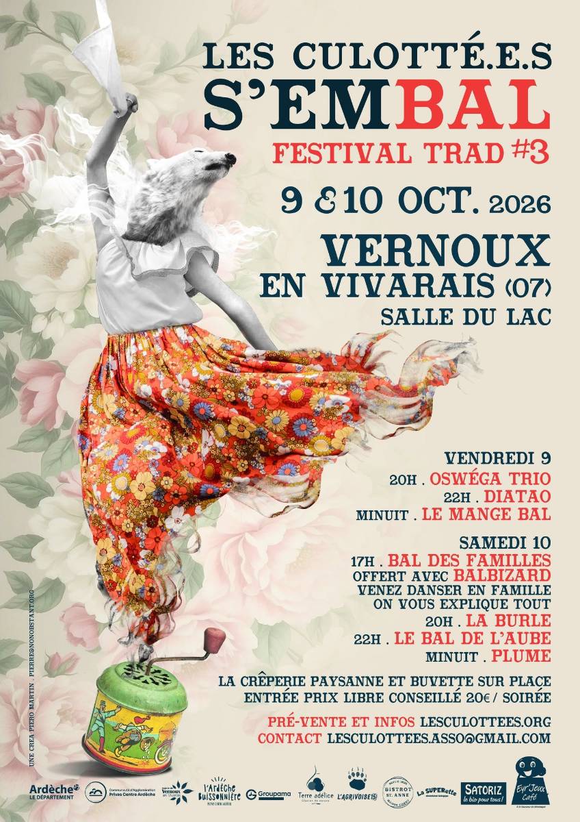 Festival TRAD Les Culotté.e.s s’emBAL - 3e édition