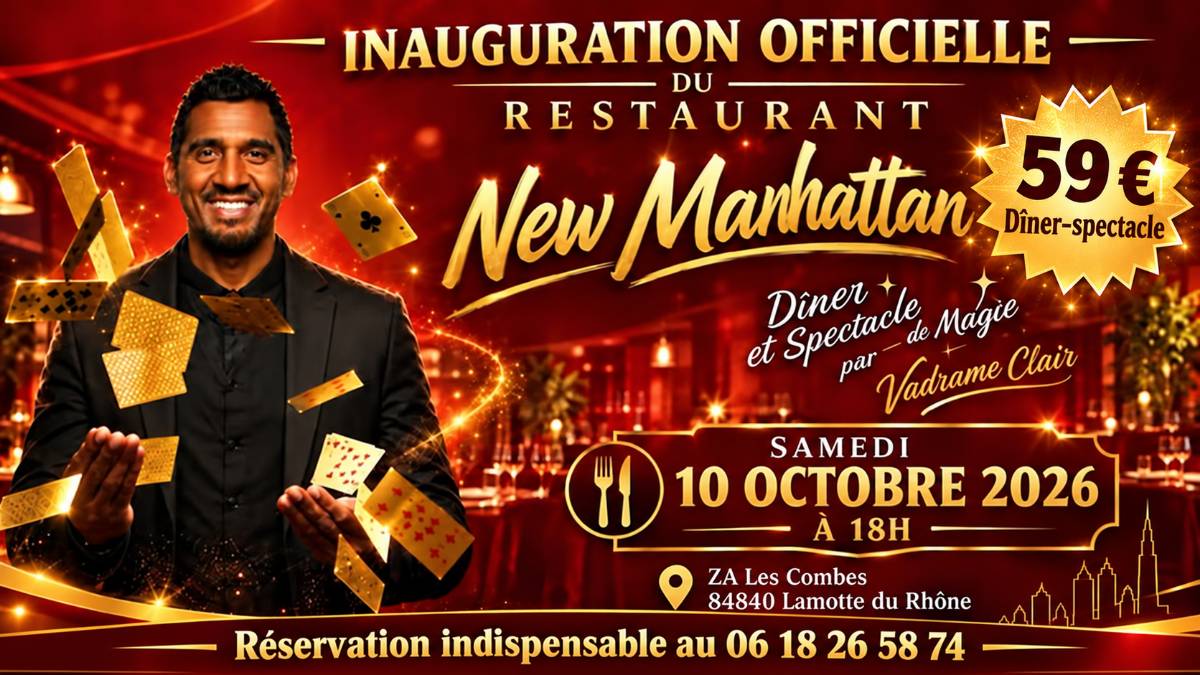 la Magie s'installe au Manhattan